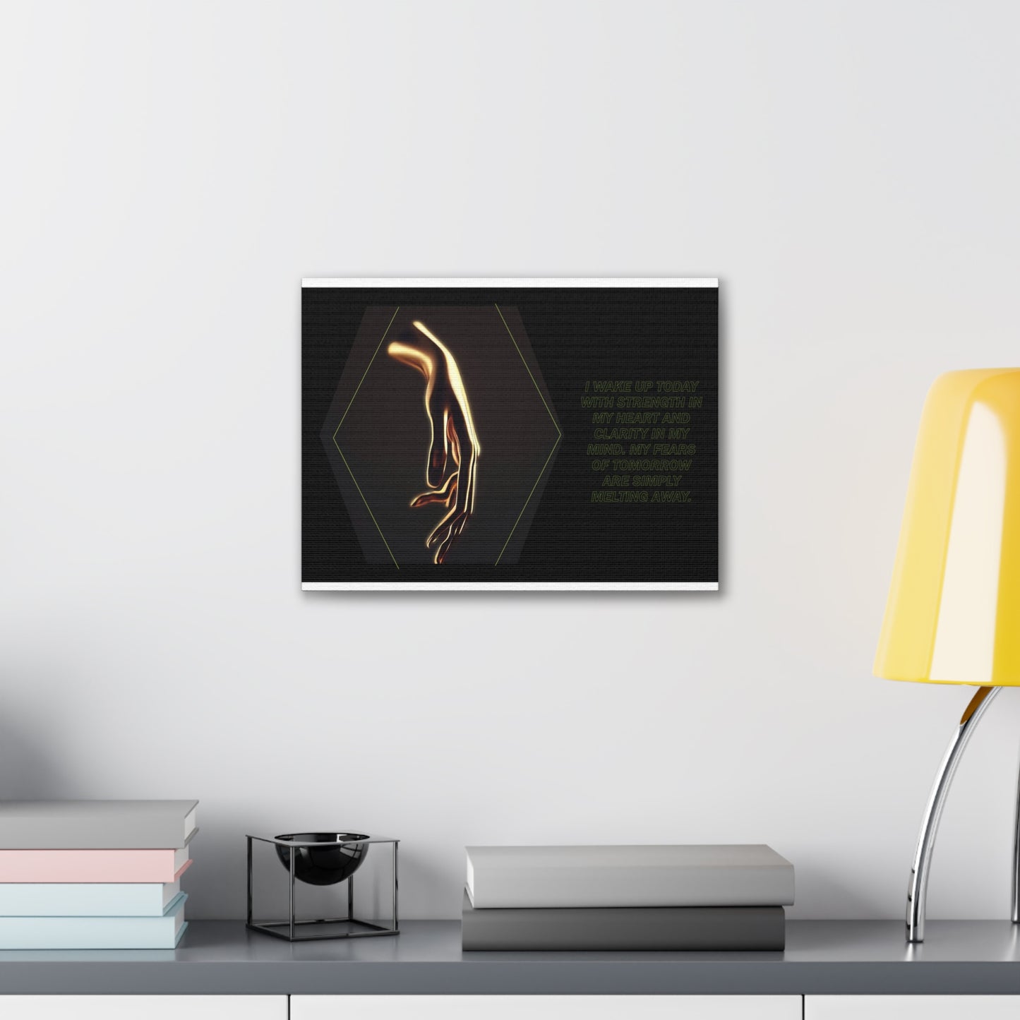 Strength and Serenity - Affirmation Wall Art
