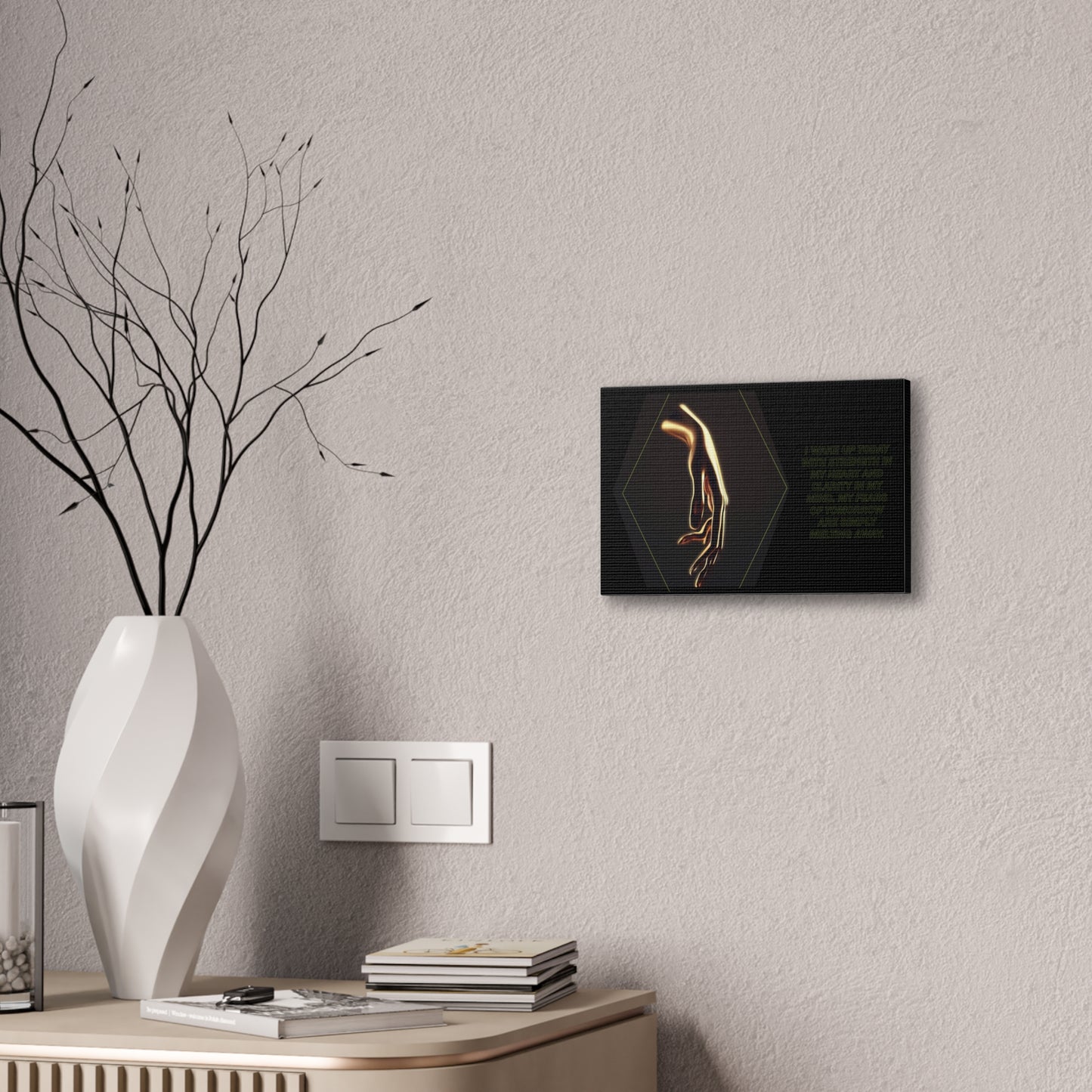 Strength and Serenity - Affirmation Wall Art
