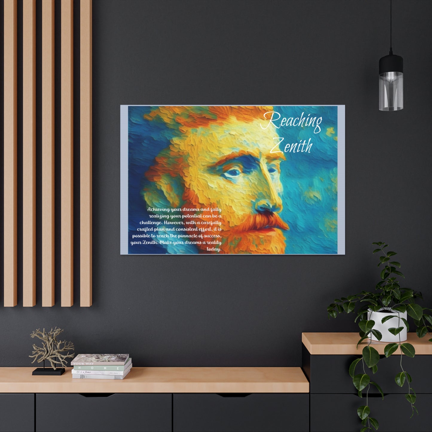 Zenith Ascent" Affirmation Wall Art