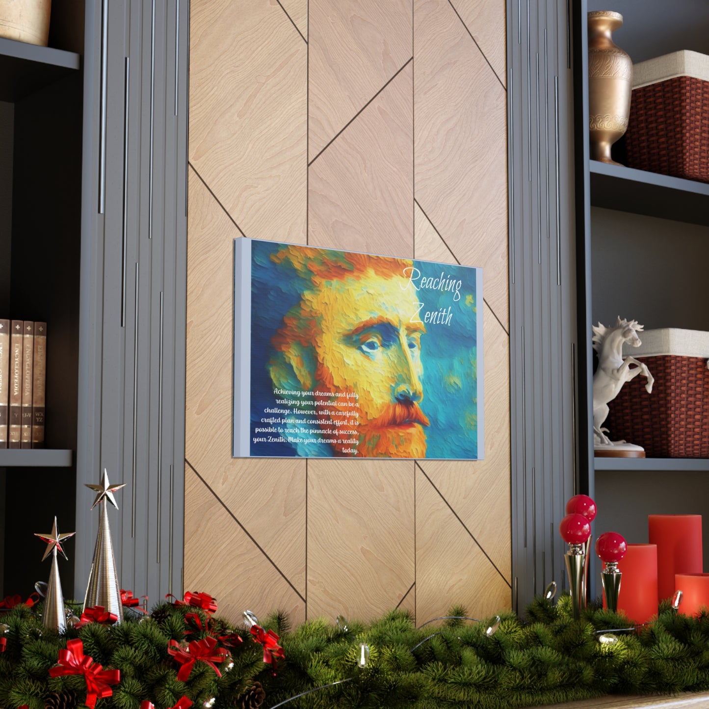 Zenith Ascent" Affirmation Wall Art
