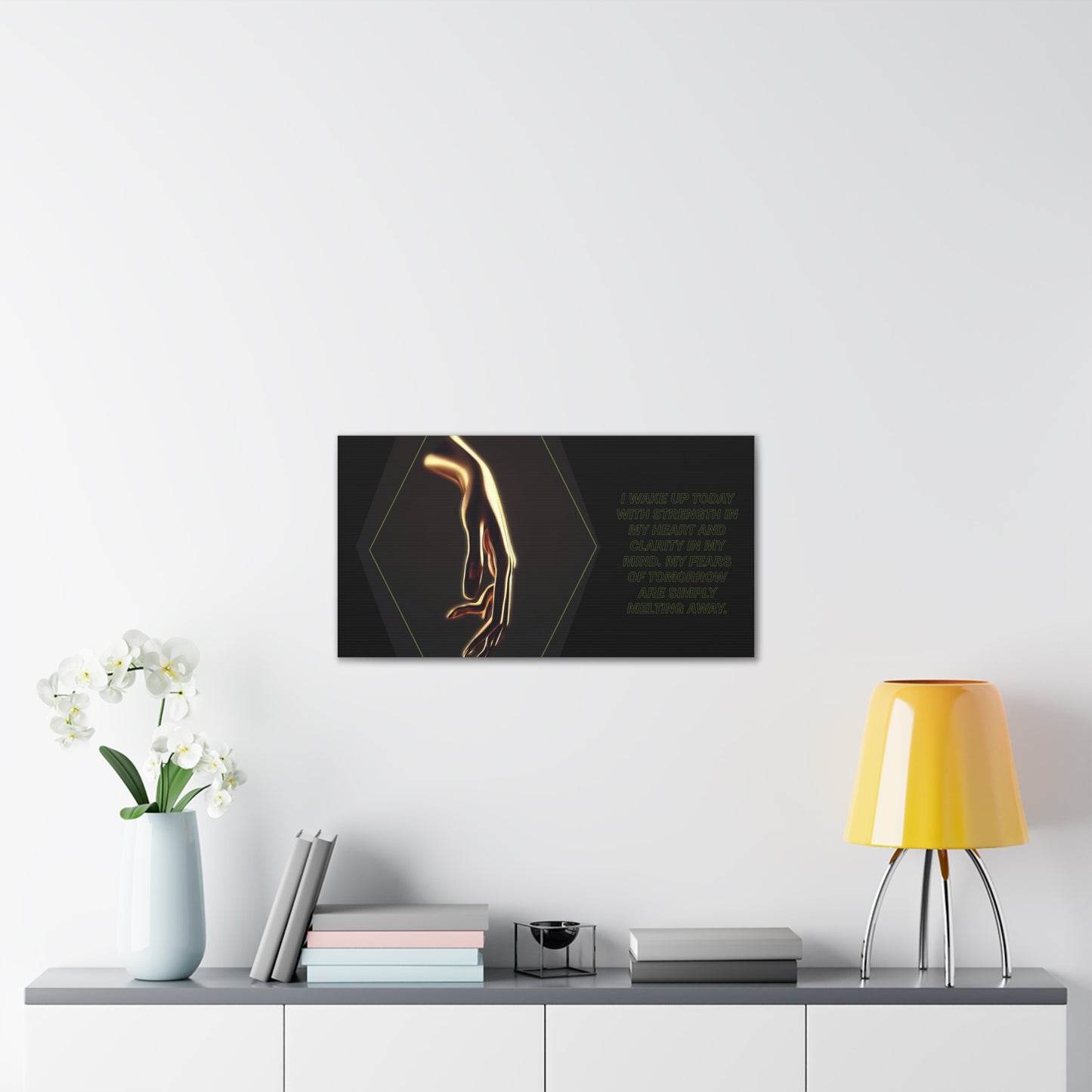 Strength and Serenity - Affirmation Wall Art