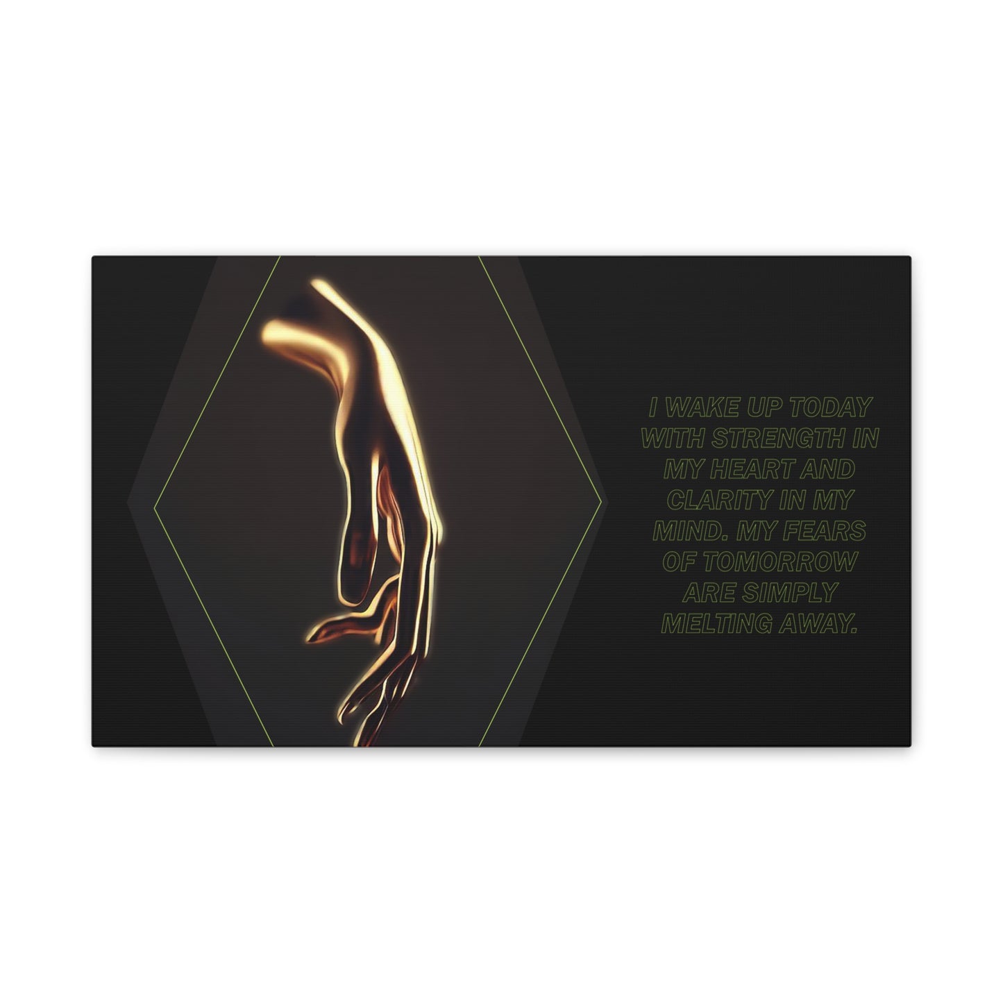 Strength and Serenity - Affirmation Wall Art