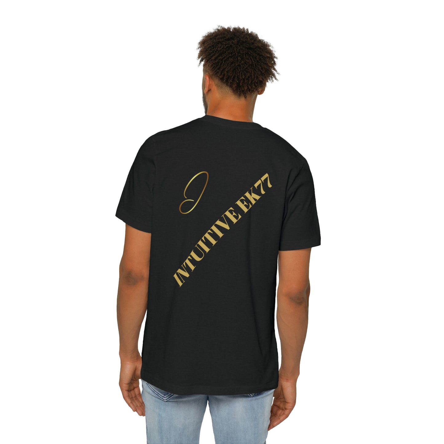 Intuitive EK77 Signature Unisex Cotton Tee: Versatile Style for AlI