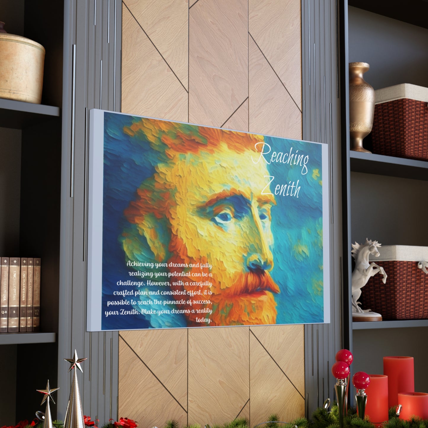 Zenith Ascent" Affirmation Wall Art