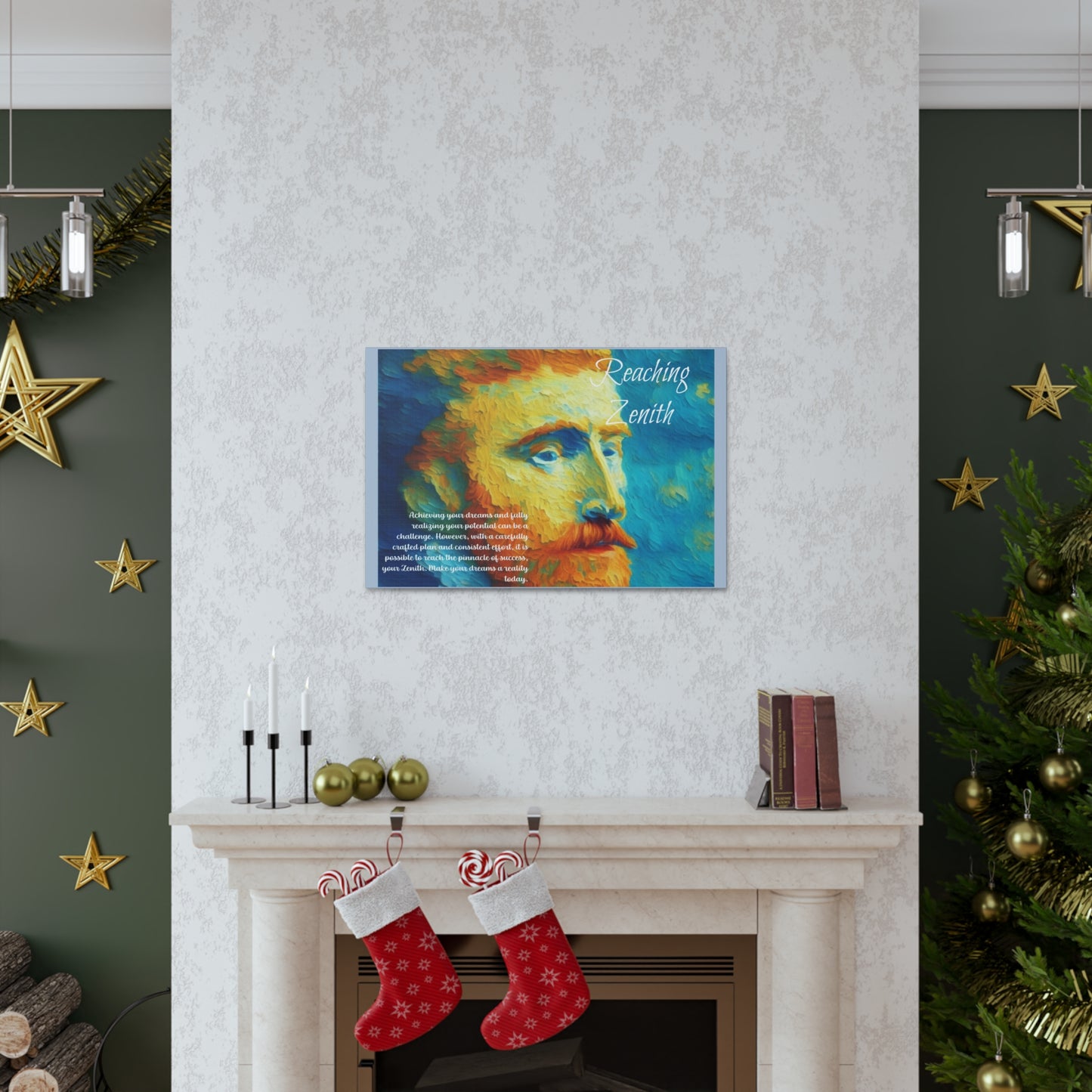 Zenith Ascent" Affirmation Wall Art