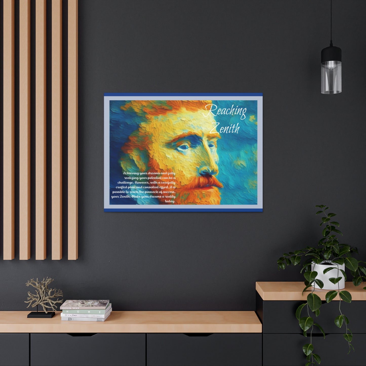 Zenith Ascent" Affirmation Wall Art