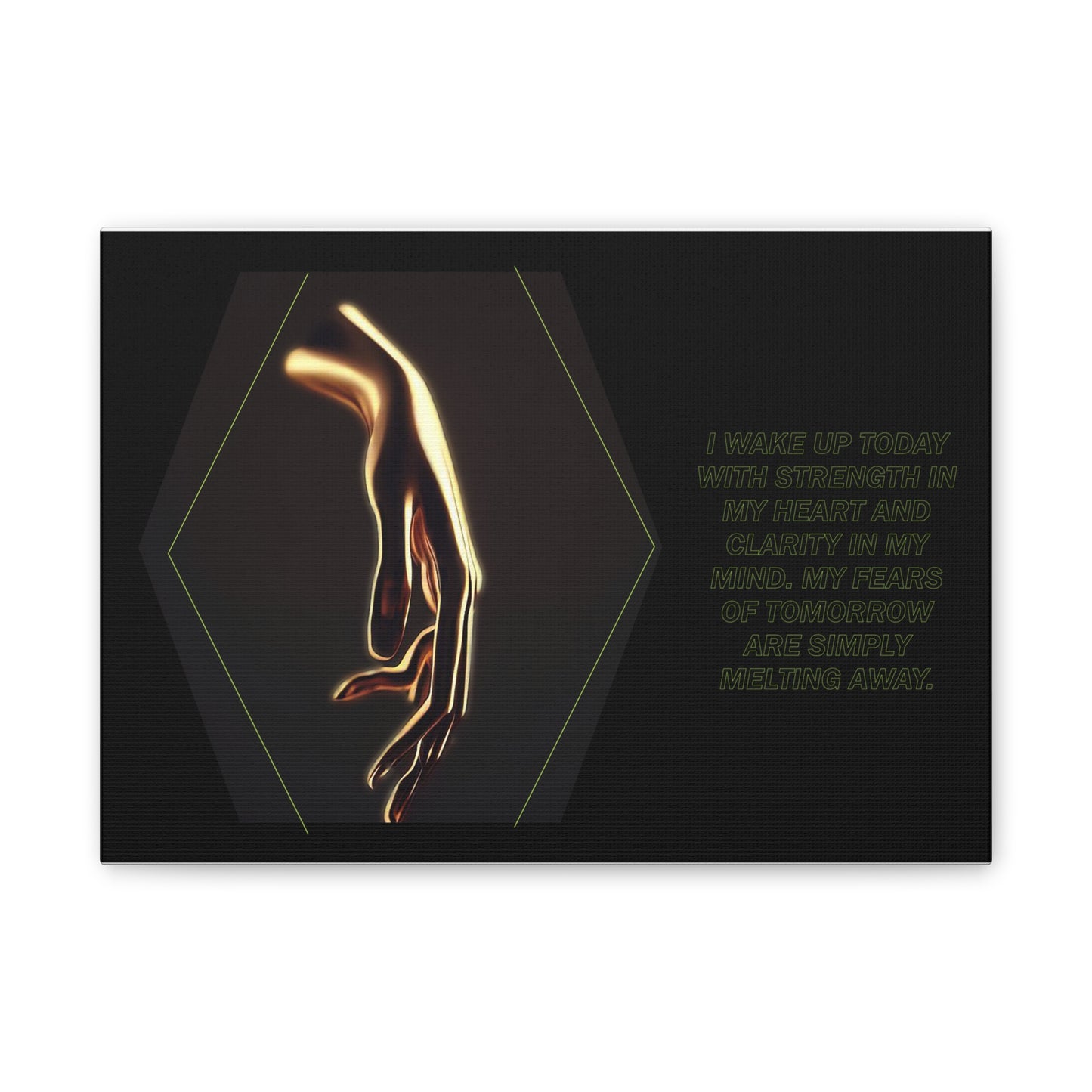 Strength and Serenity - Affirmation Wall Art