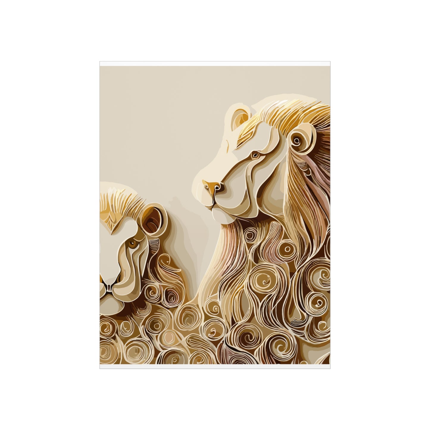 Brave Tenacity Wall Poster: A Testament to Relentless Resilience and Fighting Spirit