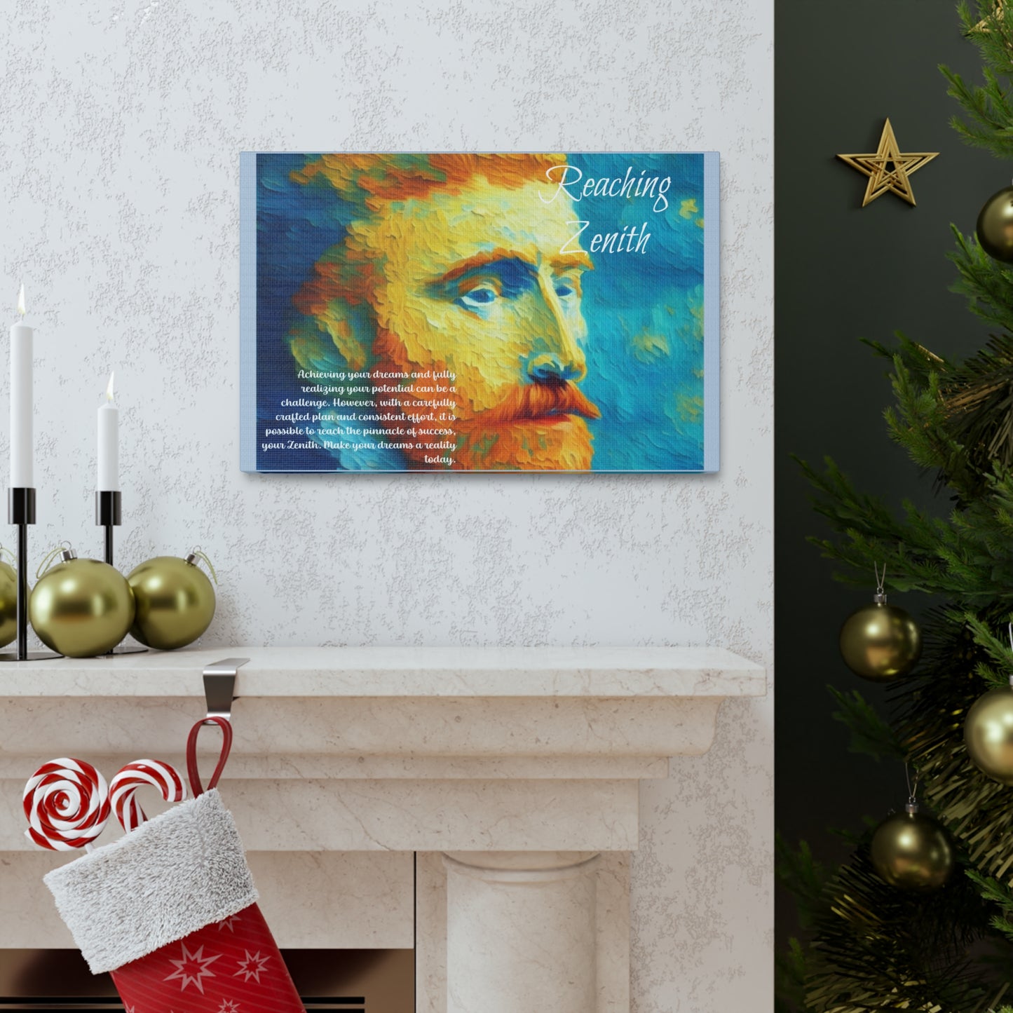 Zenith Ascent" Affirmation Wall Art