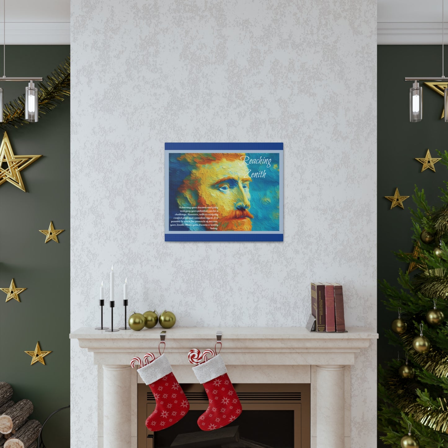 Zenith Ascent" Affirmation Wall Art
