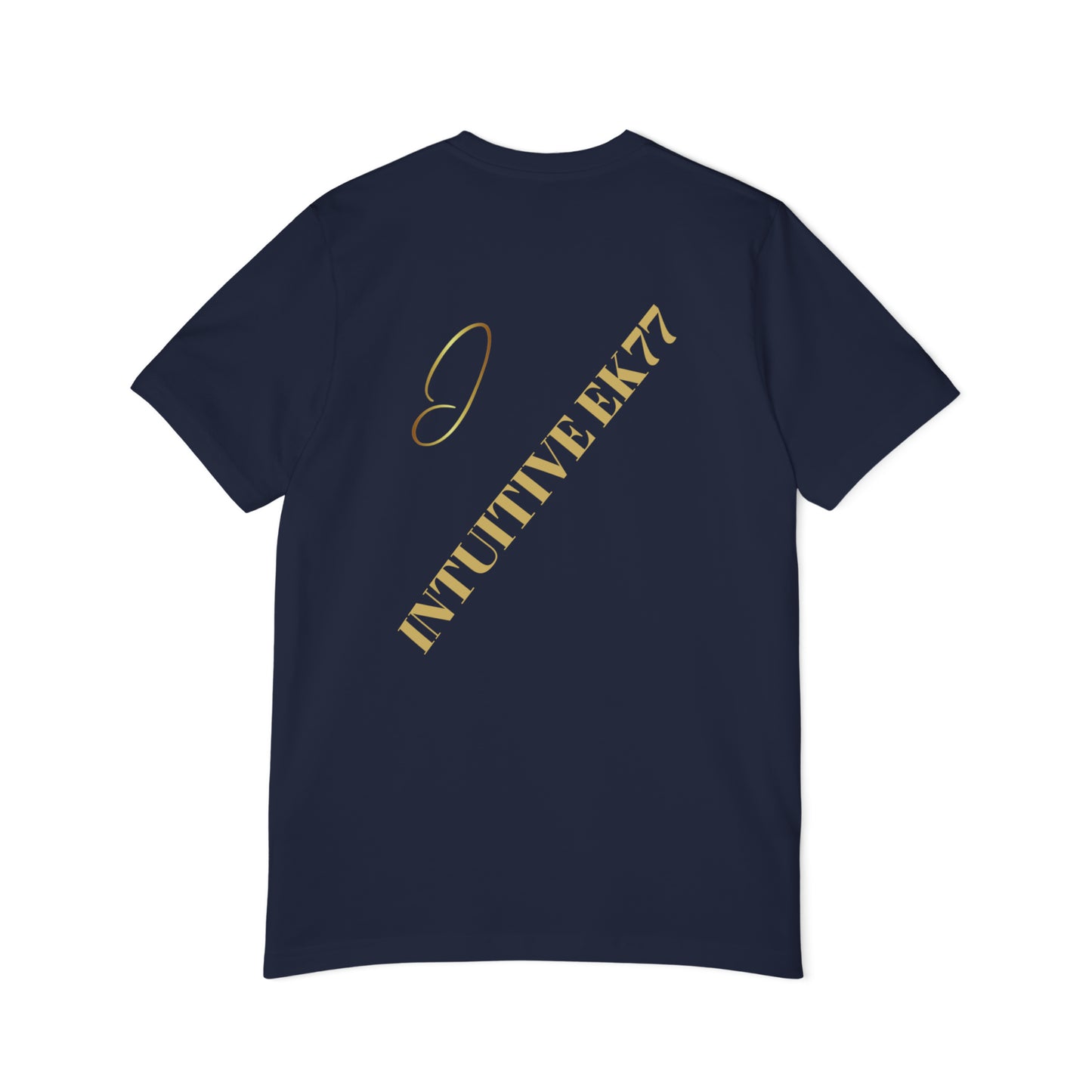 Intuitive EK77 Signature Unisex Cotton Tee: Versatile Style for AlI