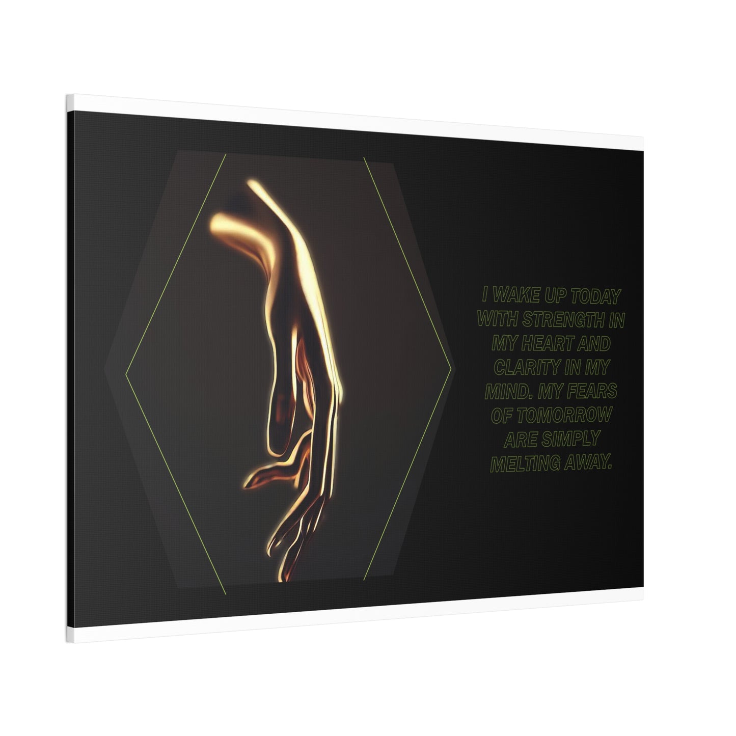 Strength and Serenity - Affirmation Wall Art