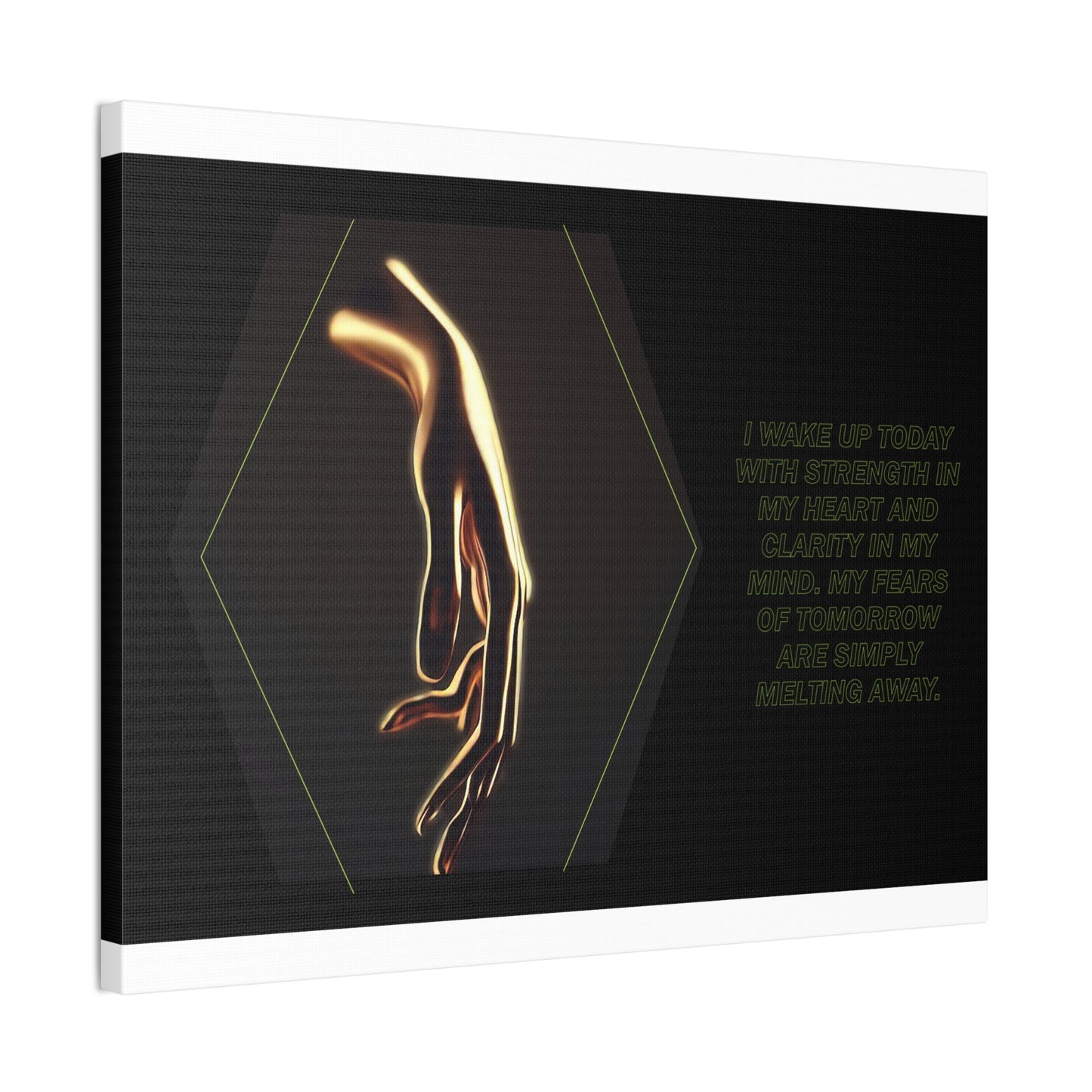 Strength and Serenity - Affirmation Wall Art
