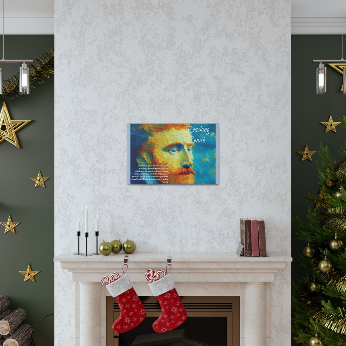 Zenith Ascent" Affirmation Wall Art