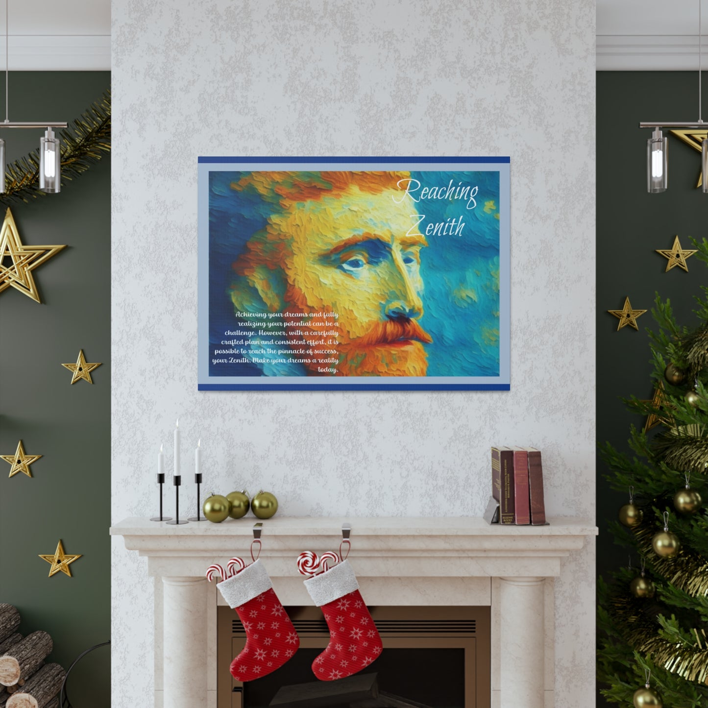 Zenith Ascent" Affirmation Wall Art