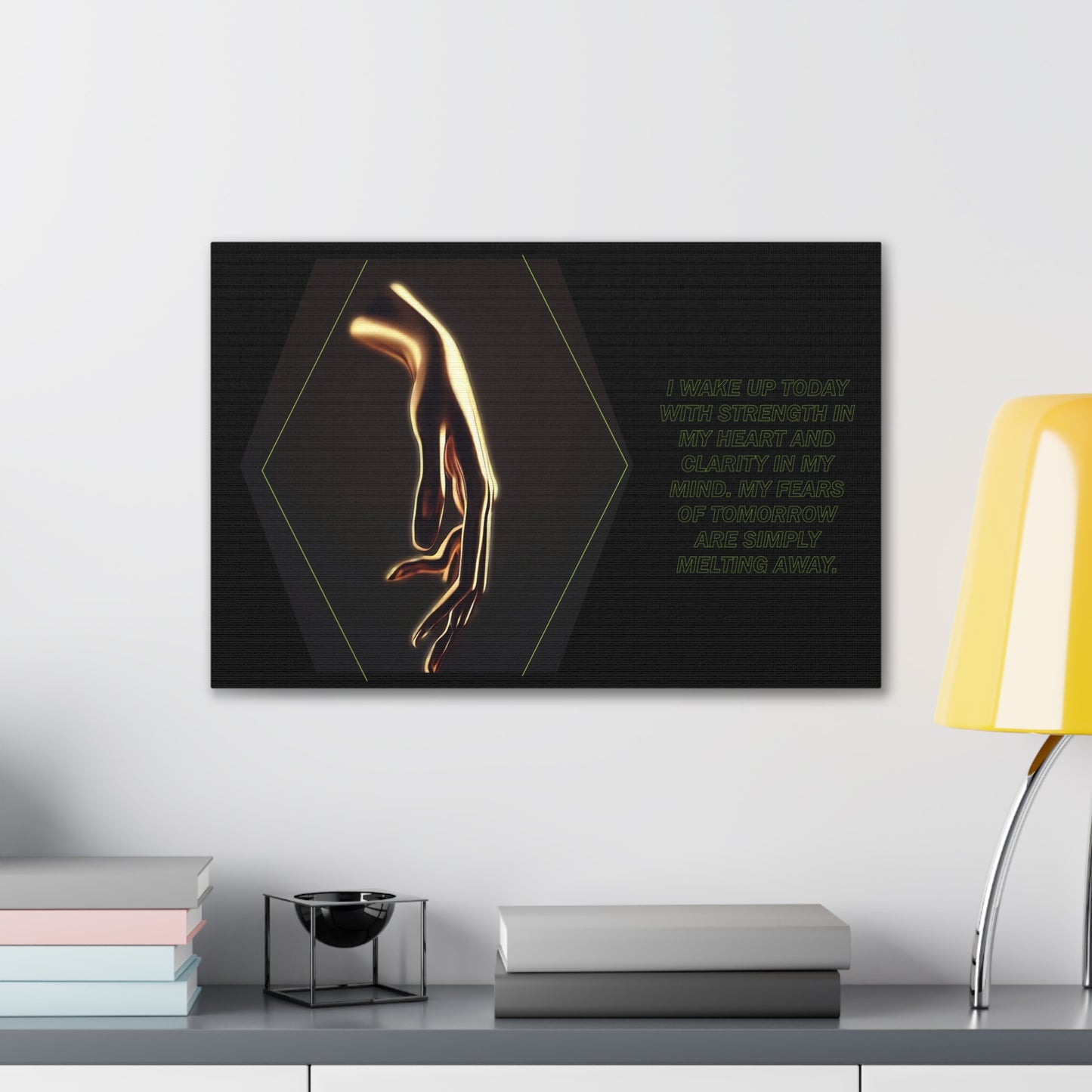 Strength and Serenity - Affirmation Wall Art