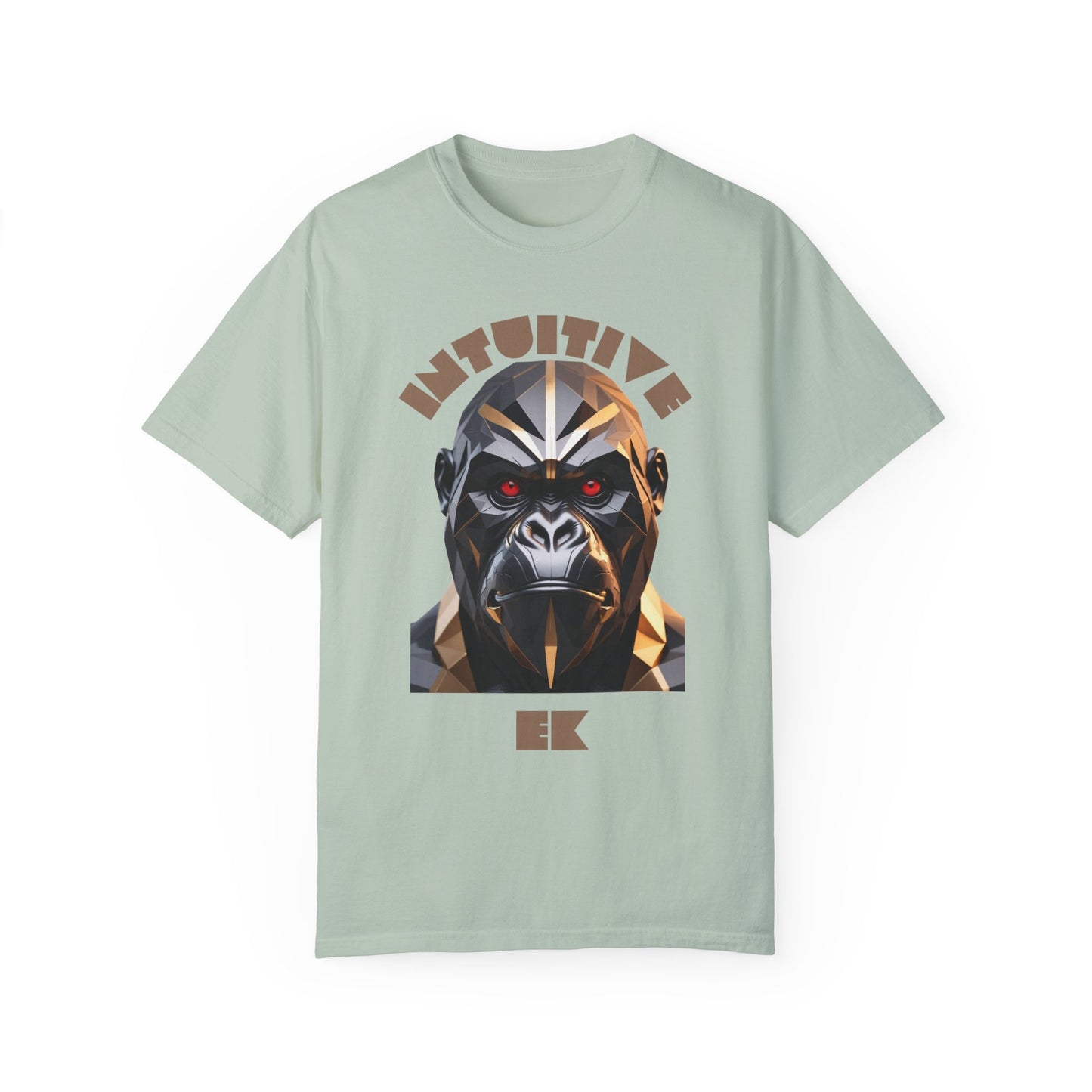 Stylized Gorilla T-Shirt – Edgy Polygonal Art with Futuristic Vibe
