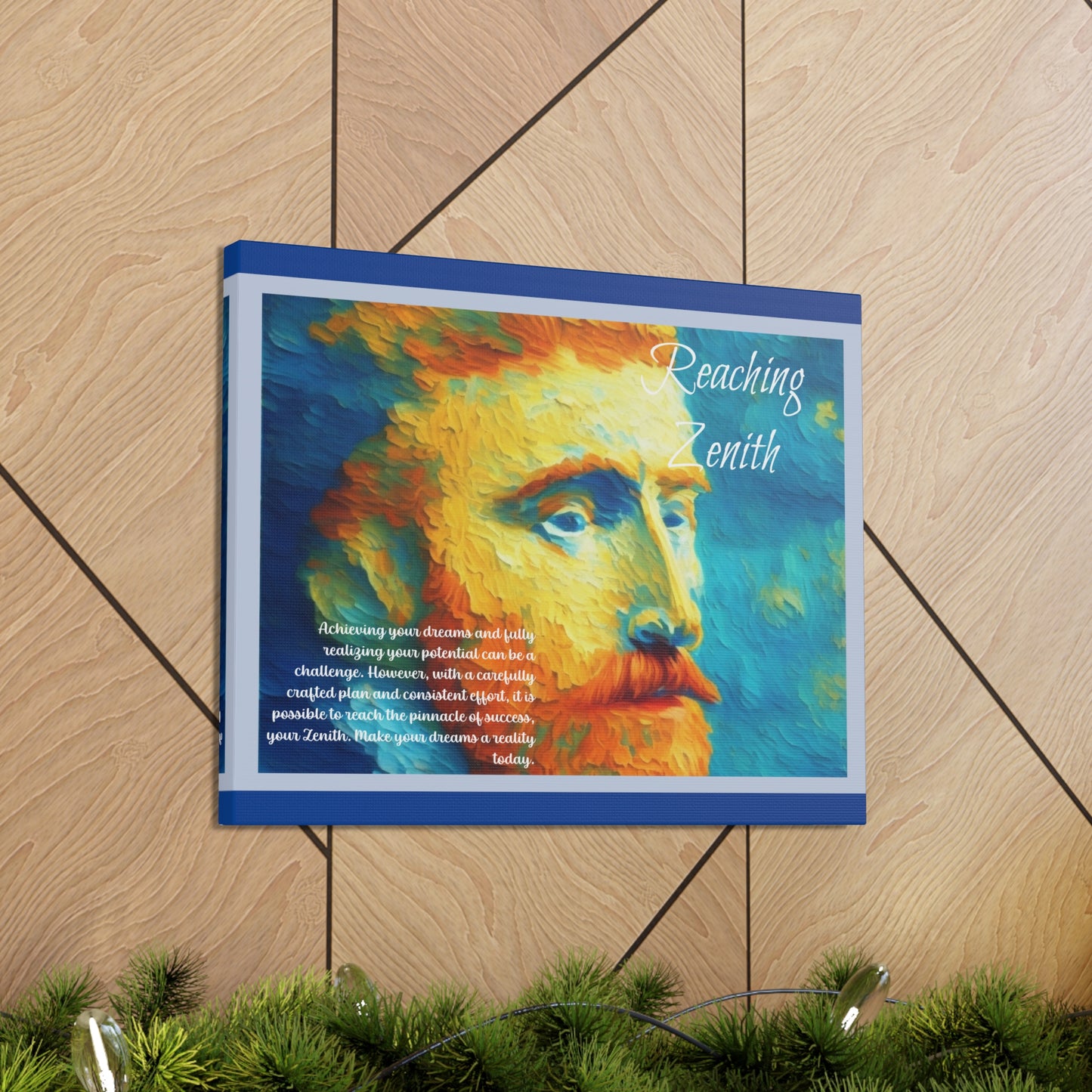 Zenith Ascent" Affirmation Wall Art