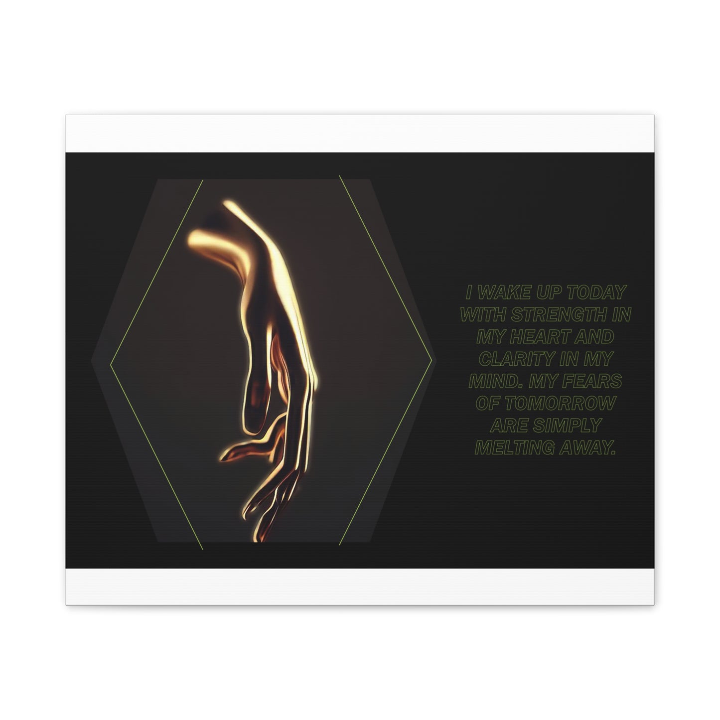 Strength and Serenity - Affirmation Wall Art
