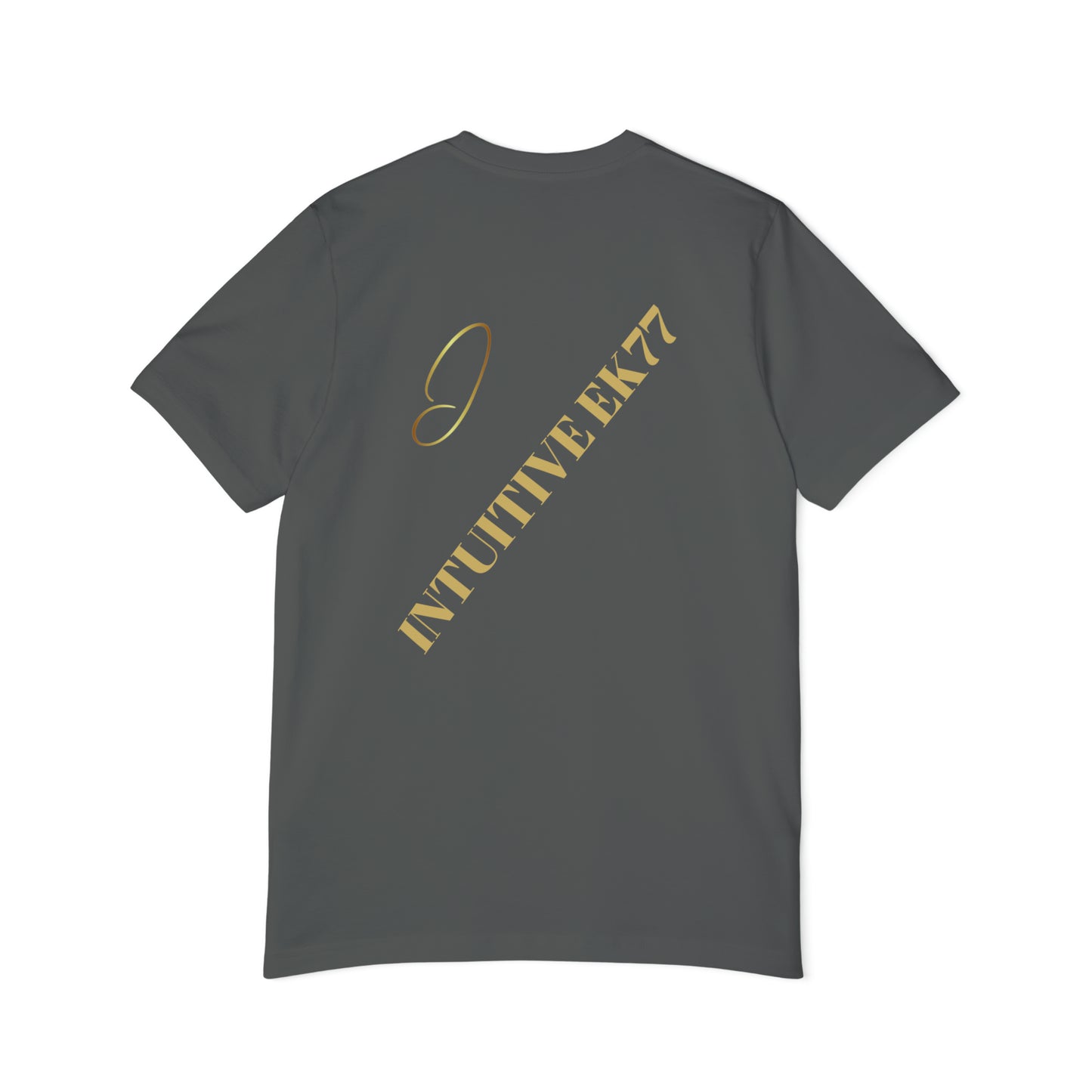 Intuitive EK77 Signature Unisex Cotton Tee: Versatile Style for AlI