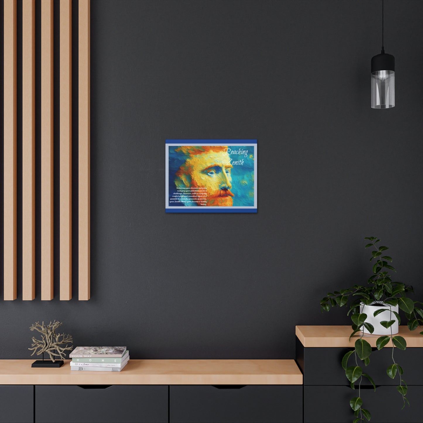 Zenith Ascent" Affirmation Wall Art