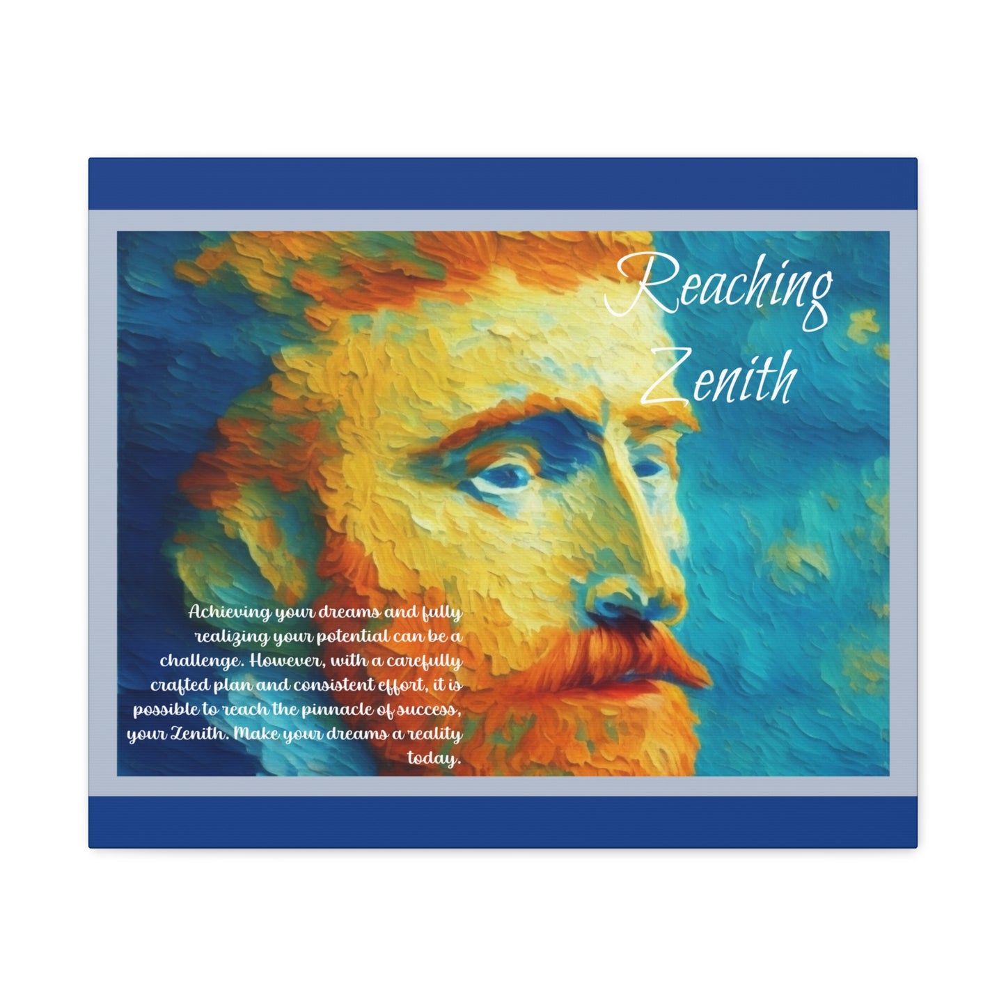 Zenith Ascent" Affirmation Wall Art