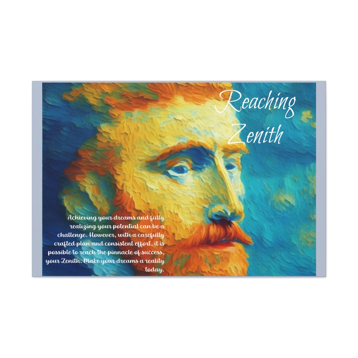 Zenith Ascent" Affirmation Wall Art