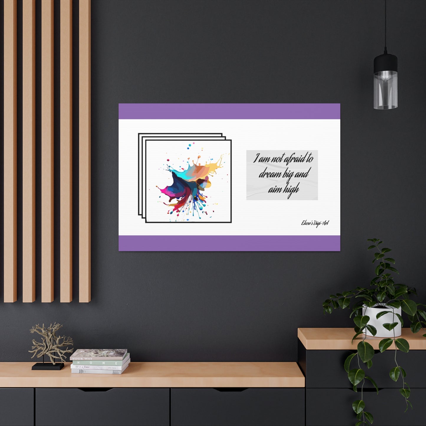 Bastion of Bliss - Affirmation Wall Art