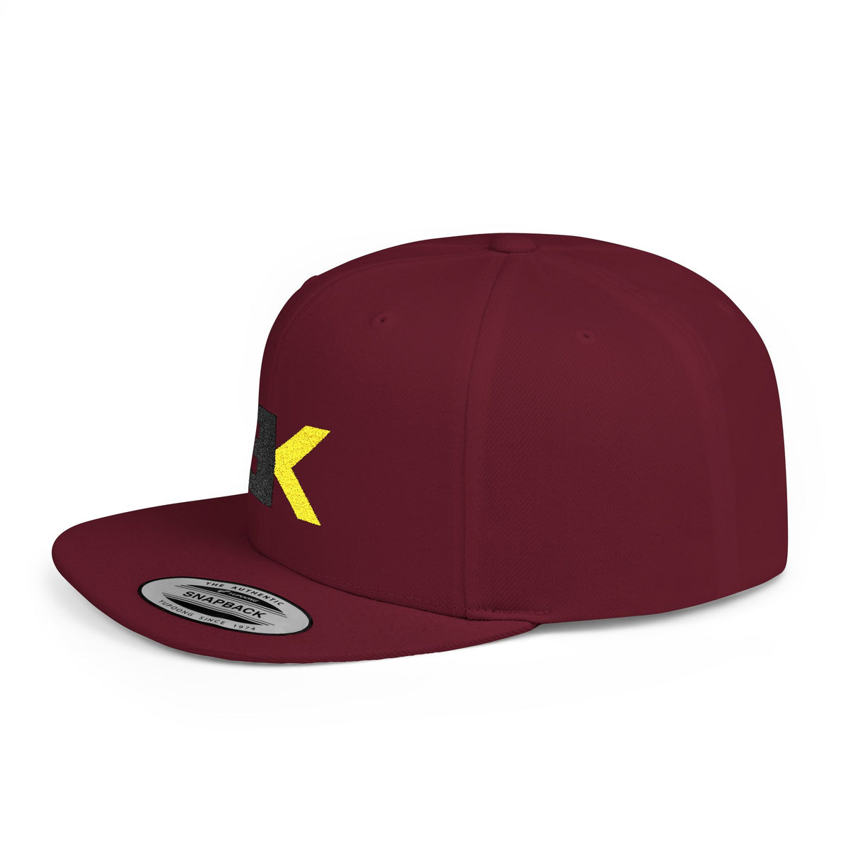 EK Logo Flat Bill Snapback Hat