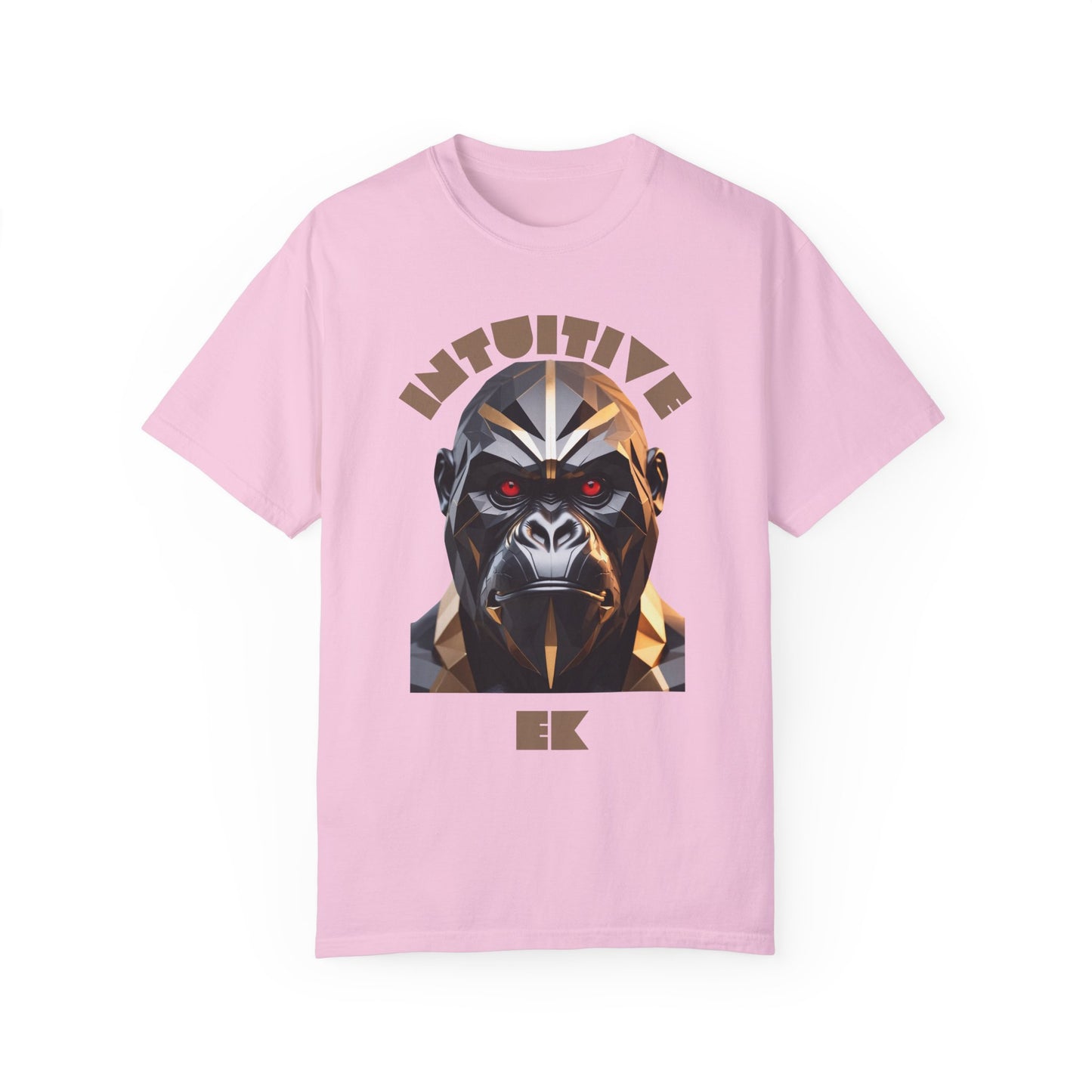 Stylized Gorilla T-Shirt – Edgy Polygonal Art with Futuristic Vibe