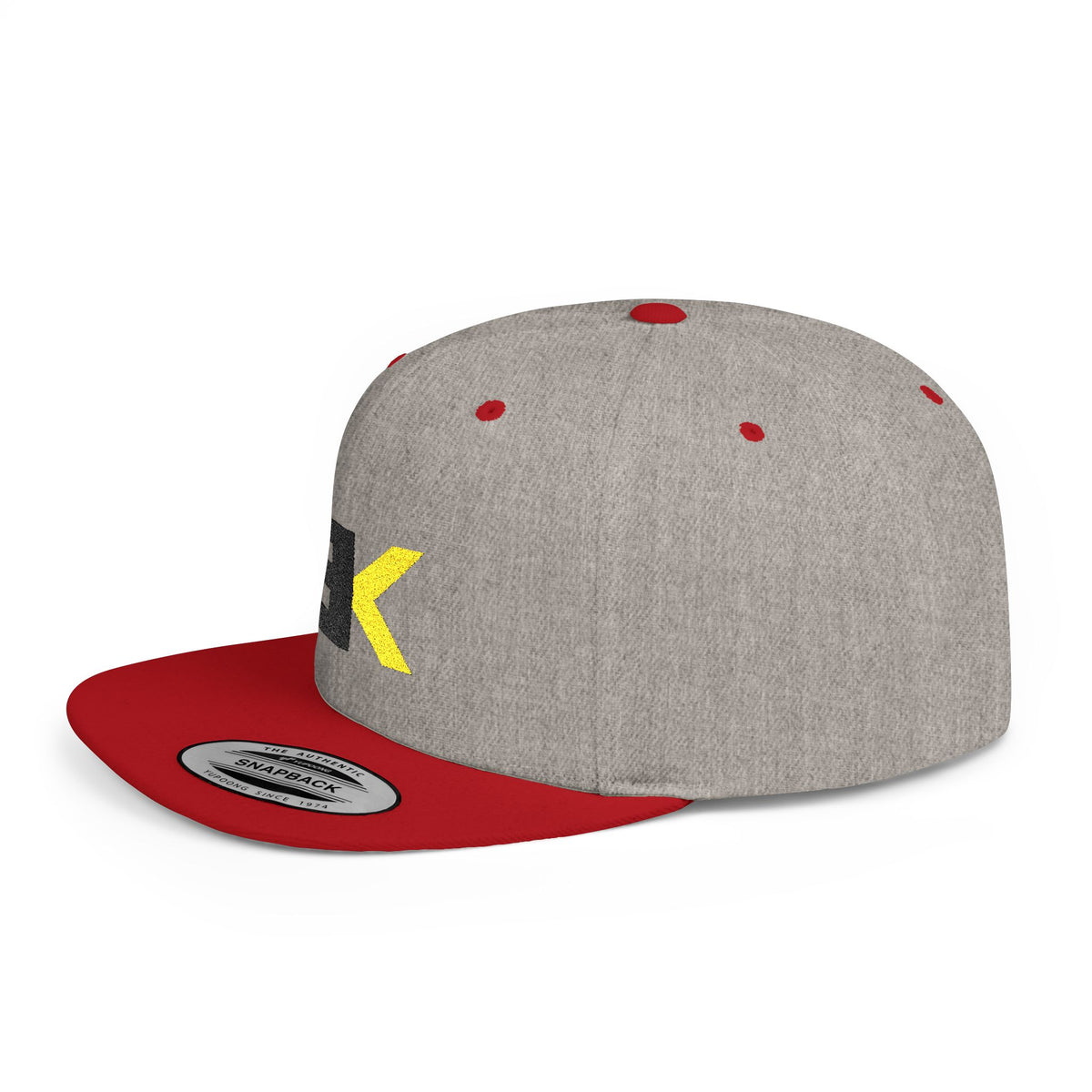 EK Logo Flat Bill Snapback Hat