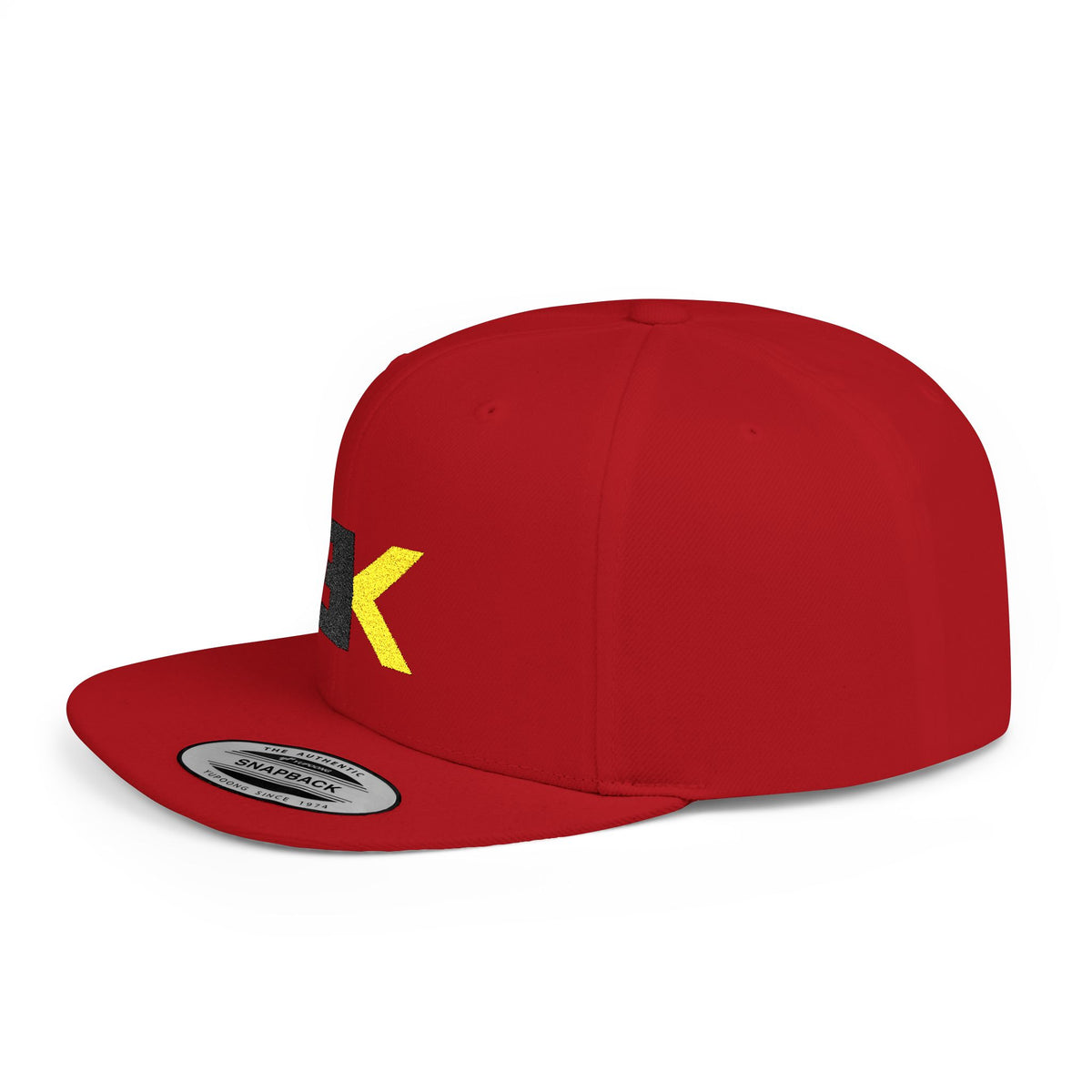 EK Logo Flat Bill Snapback Hat