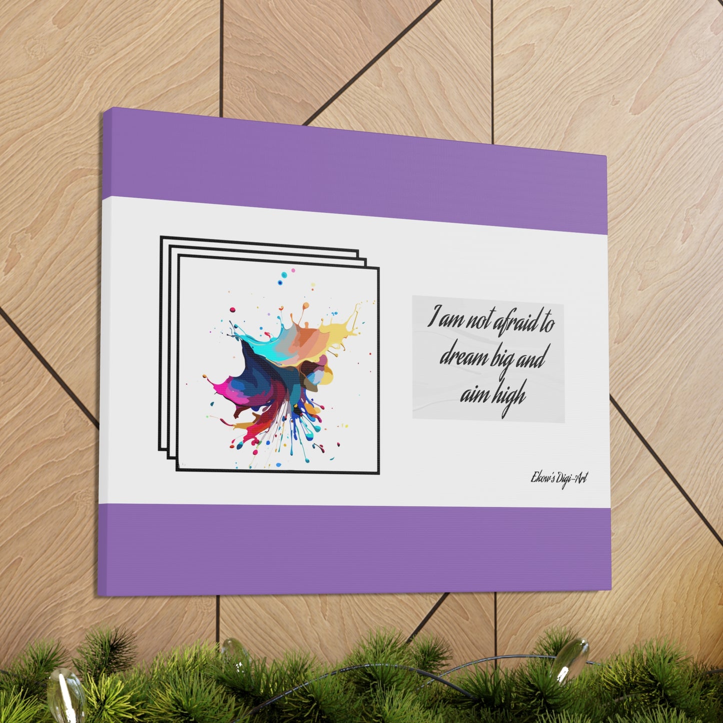 Bastion of Bliss - Affirmation Wall Art