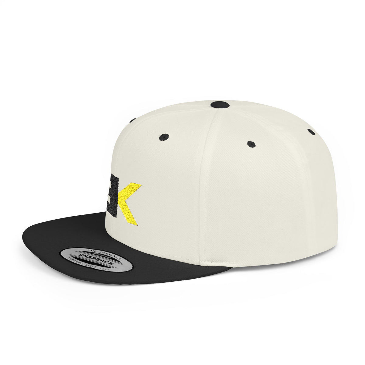 EK Logo Flat Bill Snapback Hat