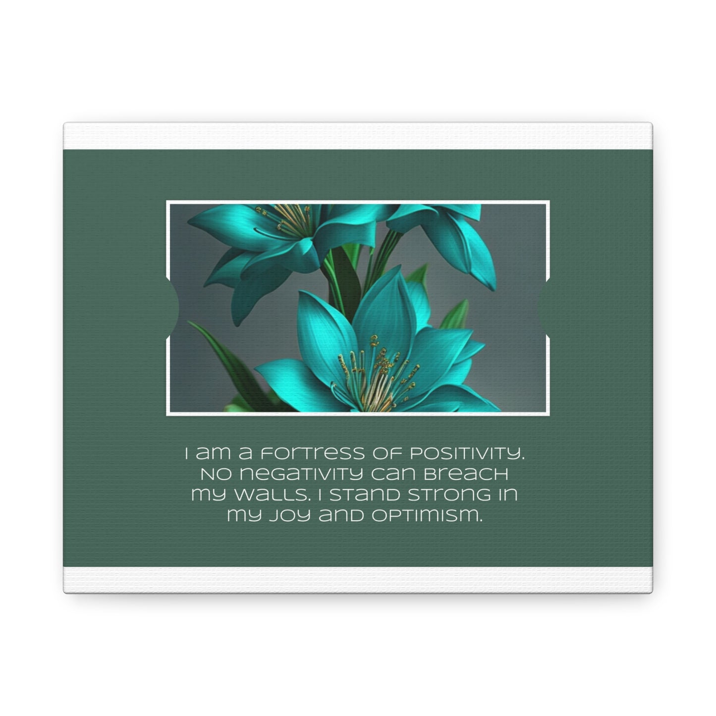 Fortress of Positivity - Affirmation Wall Art