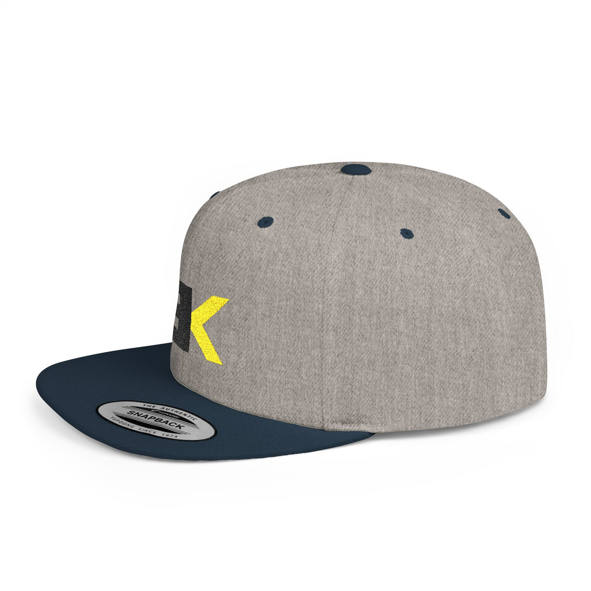 EK Logo Flat Bill Snapback Hat