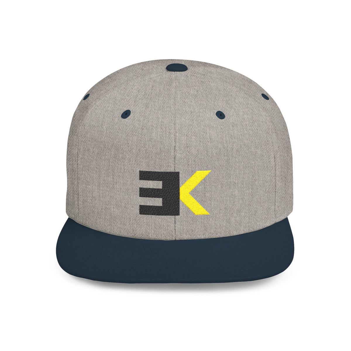 EK Logo Flat Bill Snapback Hat