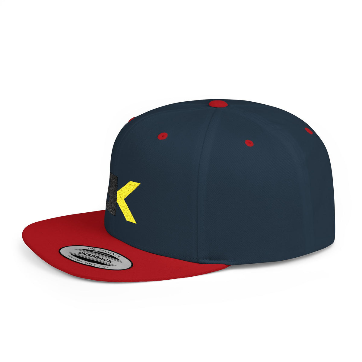 EK Logo Flat Bill Snapback Hat