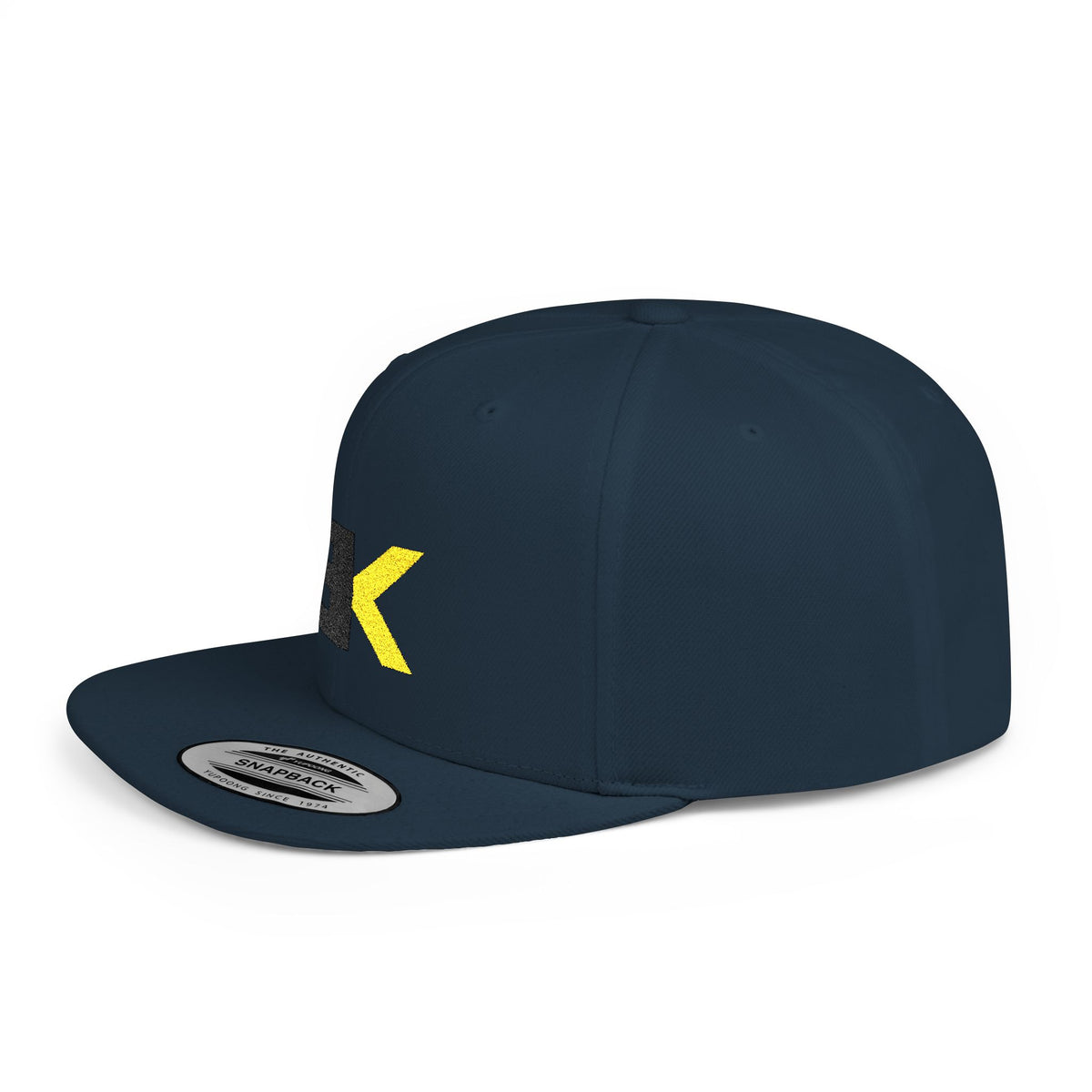 EK Logo Flat Bill Snapback Hat