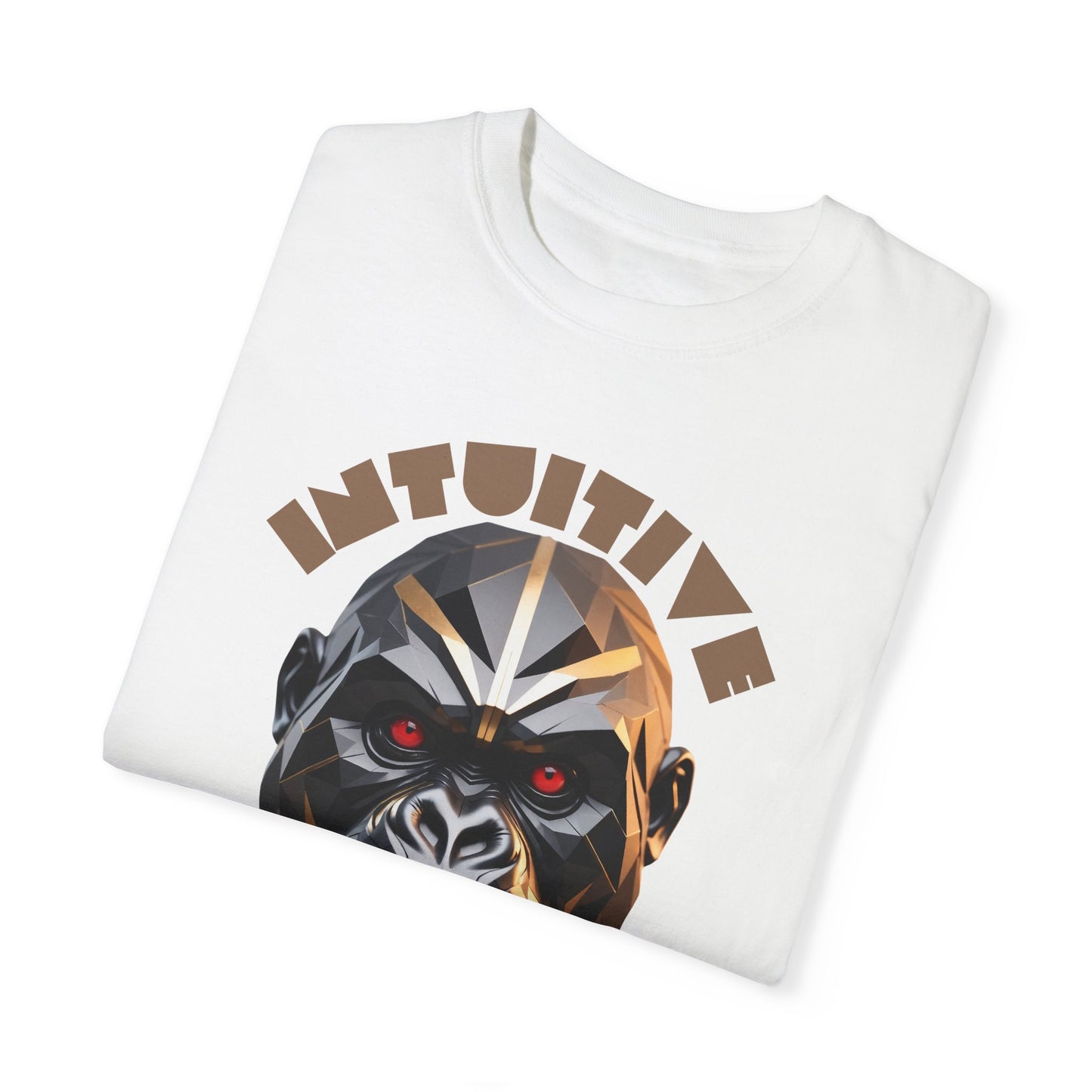 Stylized Gorilla T-Shirt – Edgy Polygonal Art with Futuristic Vibe