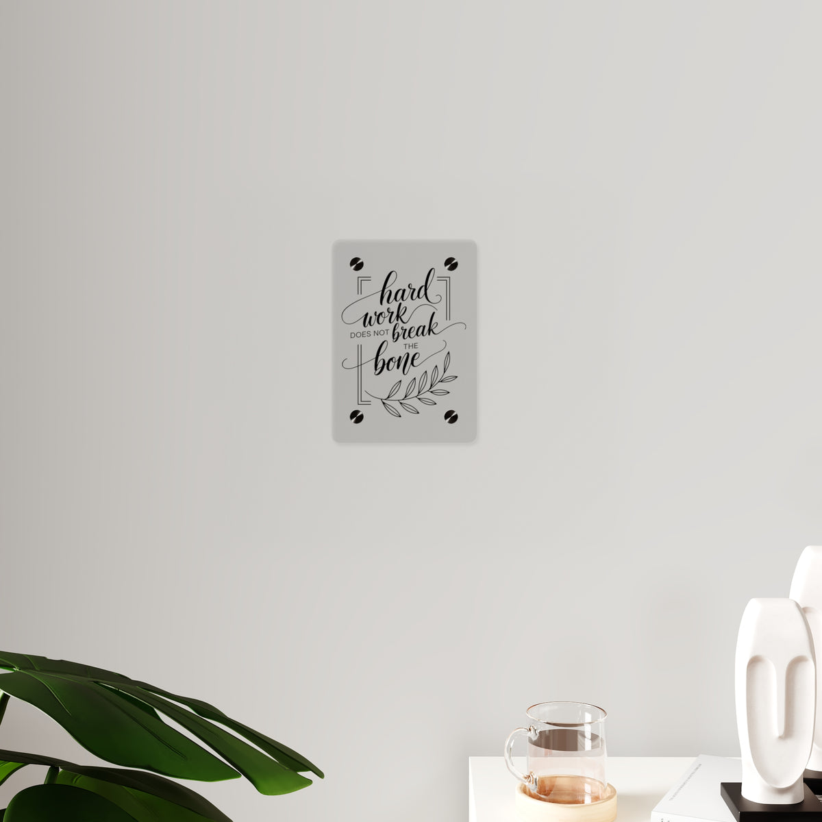 Hard Work Quote Wall Art – Inspirational Décor for Entrepreneurs
