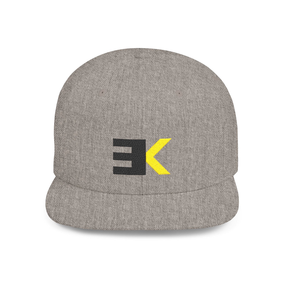 EK Logo Flat Bill Snapback Hat