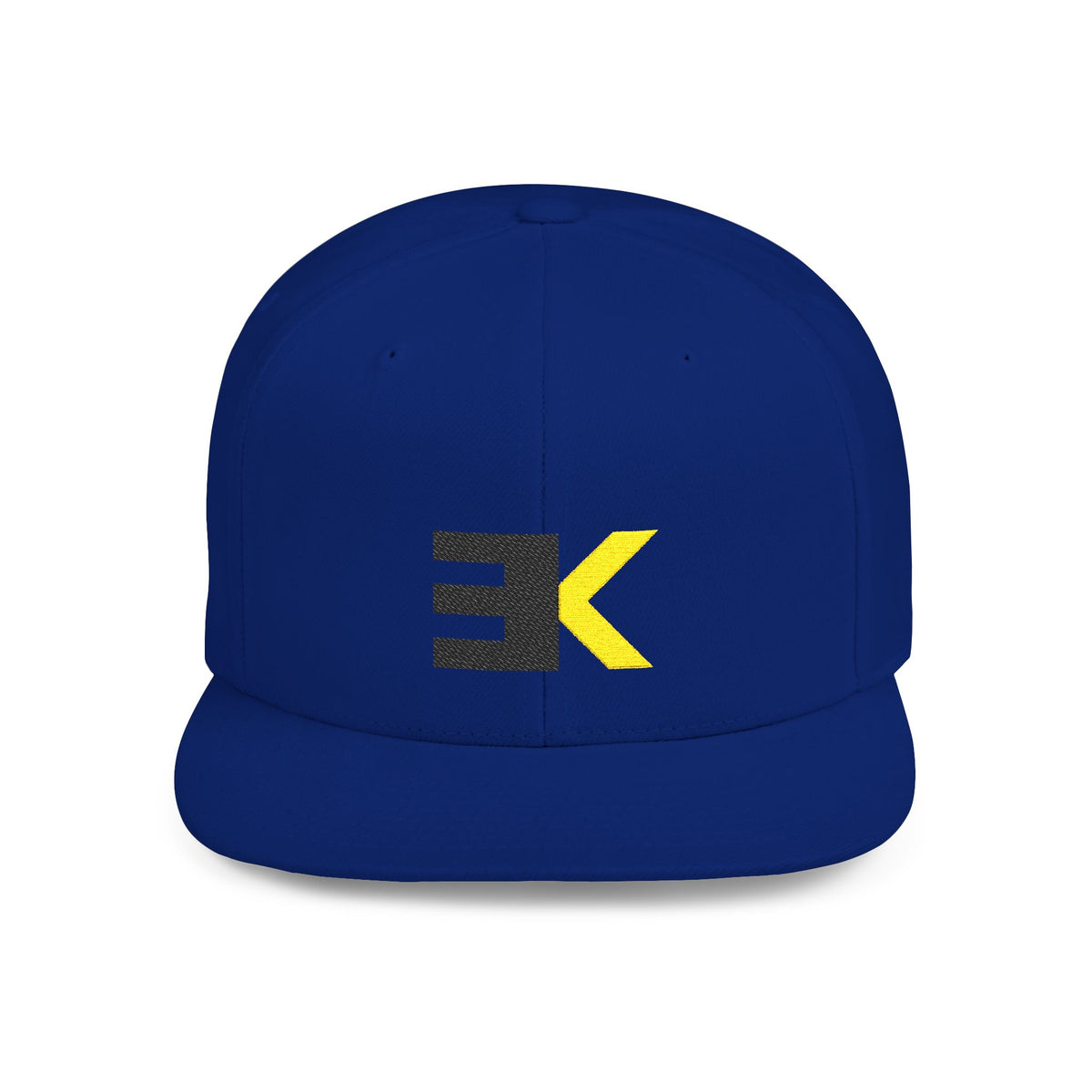 EK Logo Flat Bill Snapback Hat