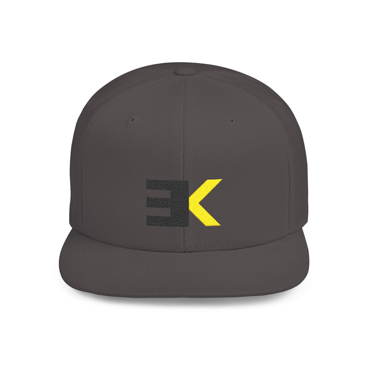 EK Logo Flat Bill Snapback Hat