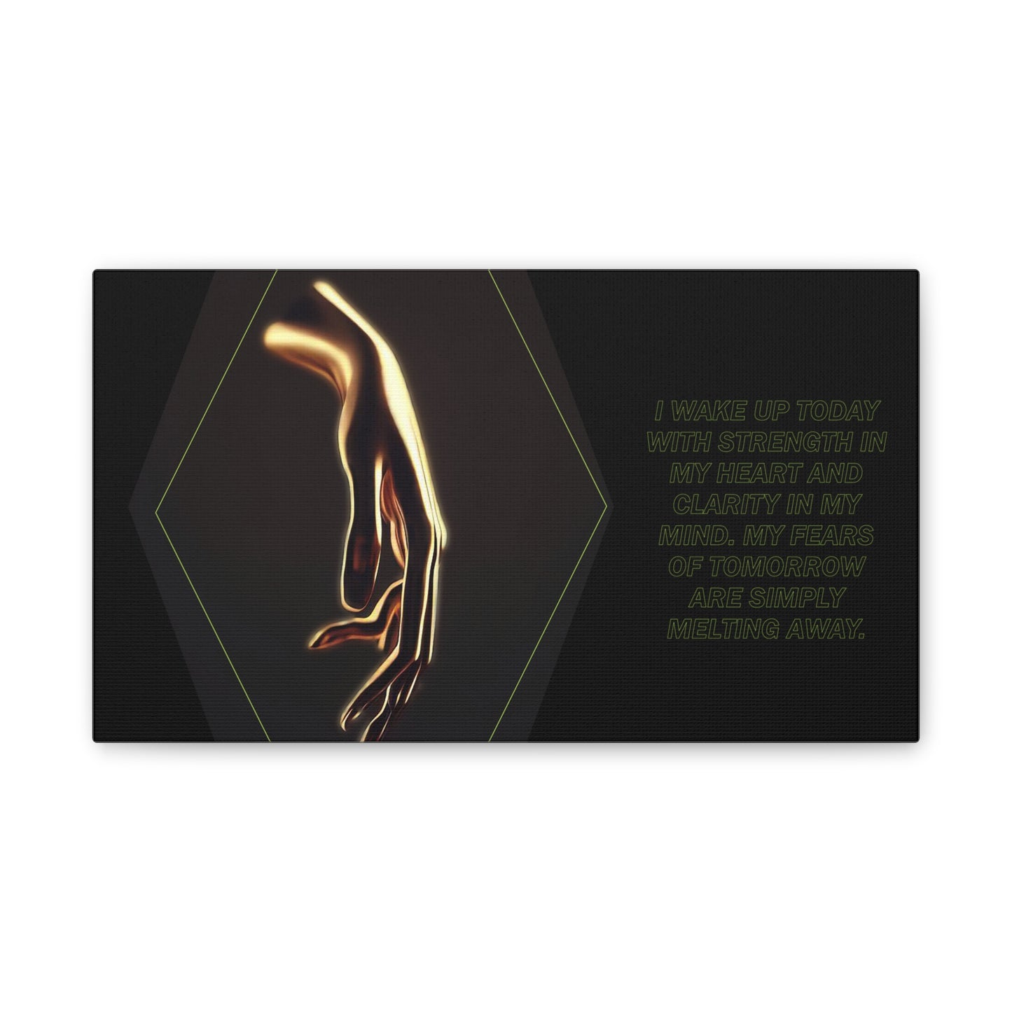 Strength and Serenity - Affirmation Wall Art
