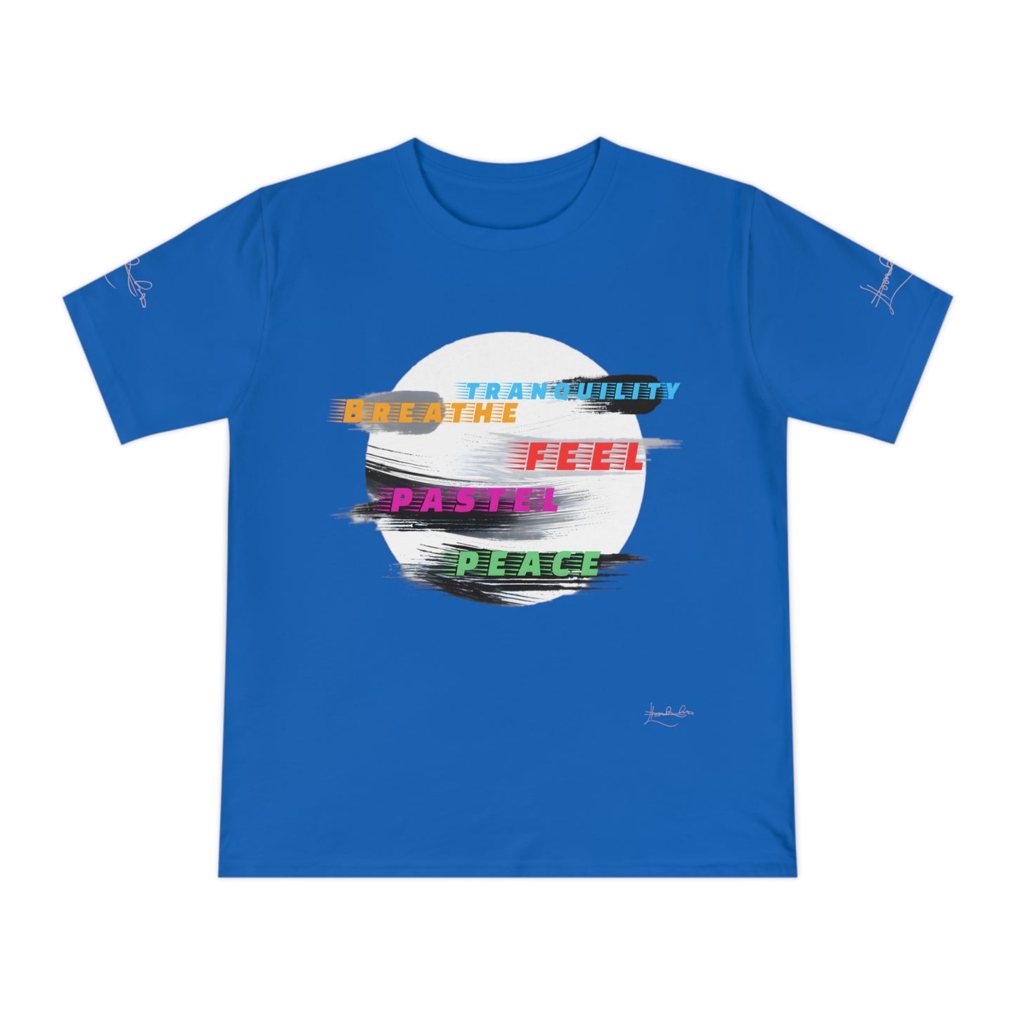 Pastel Peace: Tranquil Brush Stroke T-Shirt