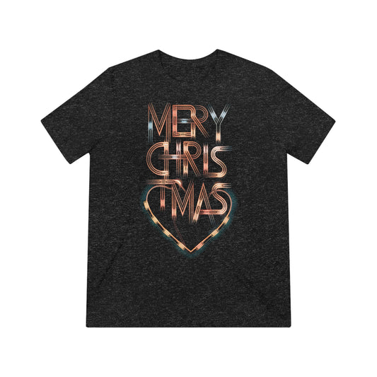 Geometric Christmas Lights Tee