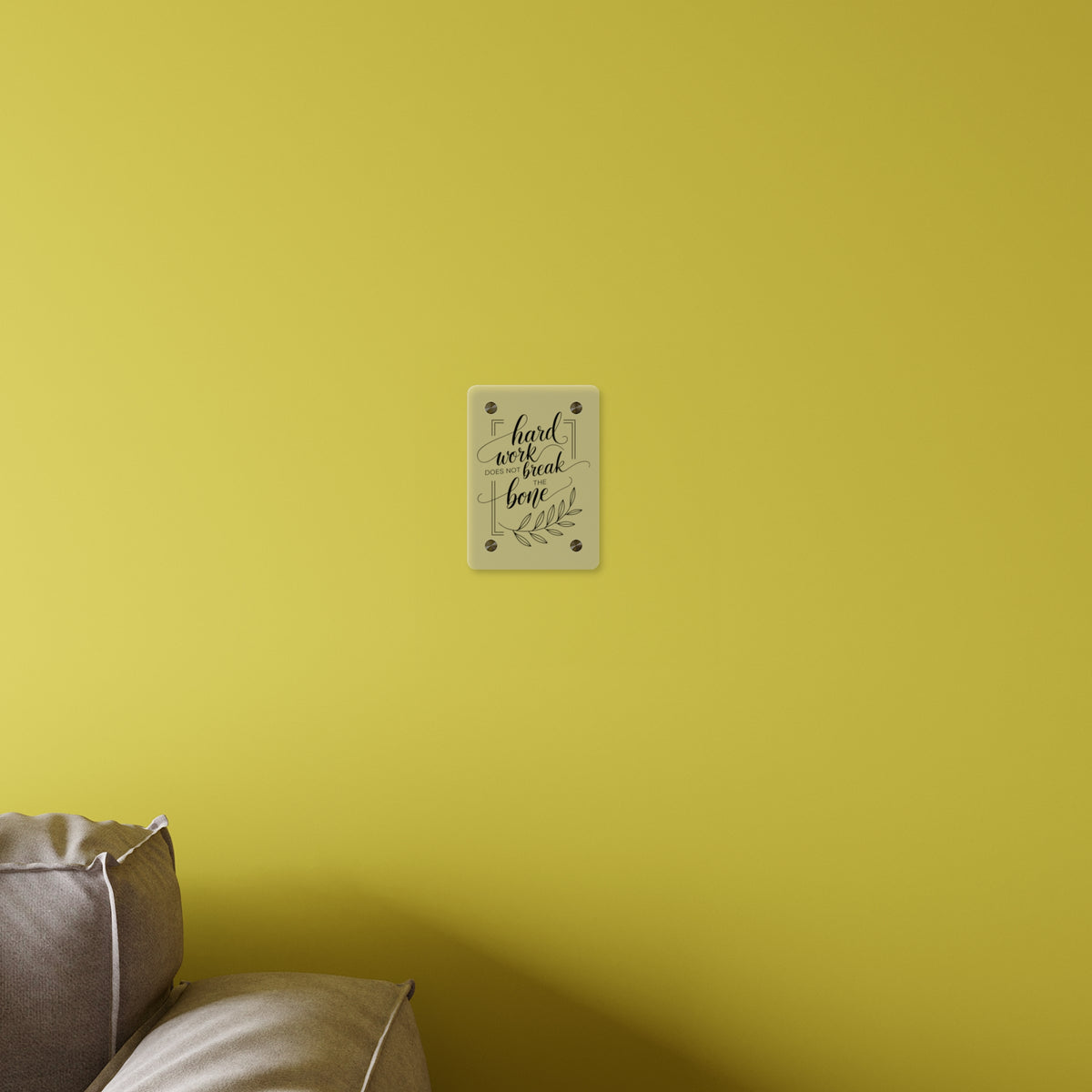 Hard Work Quote Wall Art – Inspirational Décor for Entrepreneurs
