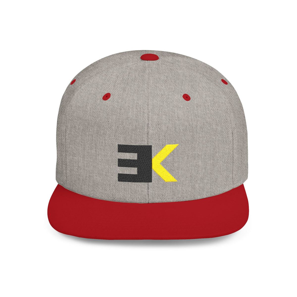 EK Logo Flat Bill Snapback Hat