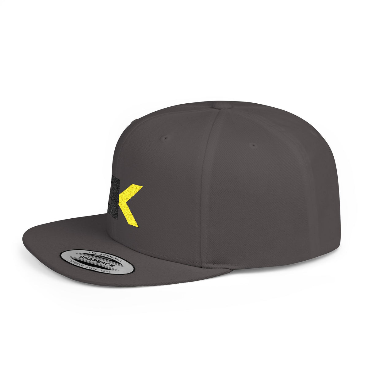 EK Logo Flat Bill Snapback Hat